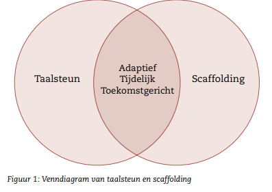 figuur 1 venndiagram van taalsteun